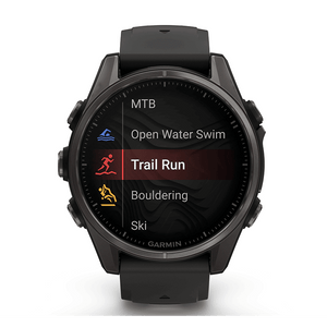 שעון ספורט fēnix® 8 – 43mm AMOLED Sapphire TITANIUM