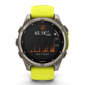 שעון ספורט fēnix® 8 – 51mm Sapphire Solar TITANIUM