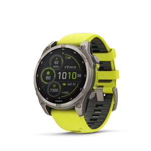 שעון ספורט fēnix® 8 – 47mm Sapphire Solar TITANIUM