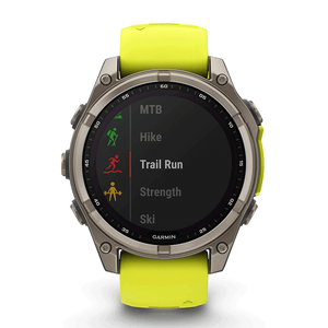 שעון ספורט fēnix® 8 – 51mm Sapphire Solar TITANIUM