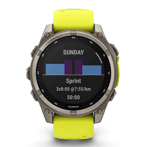שעון ספורט fēnix® 8 – 51mm Sapphire Solar TITANIUM