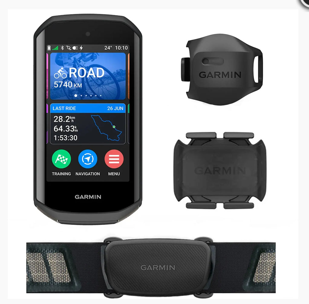 מחשבון רכיבה Garmin EDGE 1050 Bundle