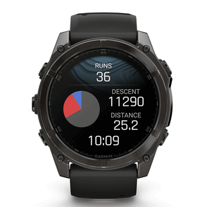 שעון ספורט fēnix® 8 – 51mm AMOLED Sapphire TITANIUM