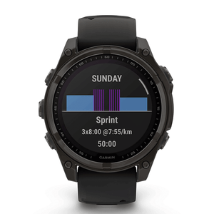 שעון ספורט fēnix® 8 – 51mm Sapphire Solar TITANIUM