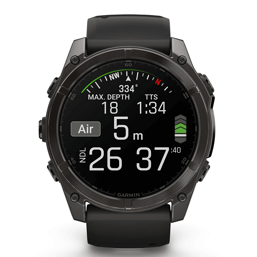 שעון ספורט fēnix® 8 – 51mm AMOLED Sapphire TITANIUM