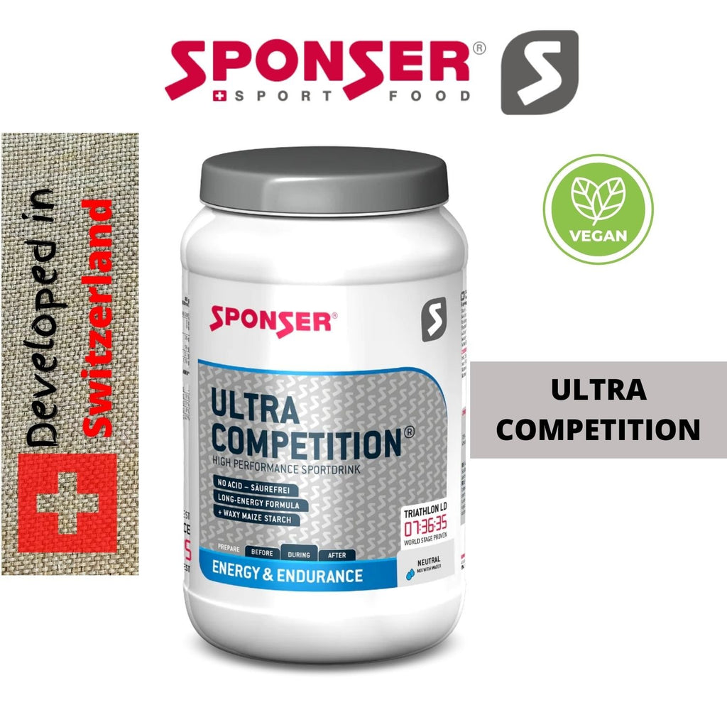 משקה היפוטוני אבקה היפוטונית אולטרה Sponser ULTRA COMPETITION