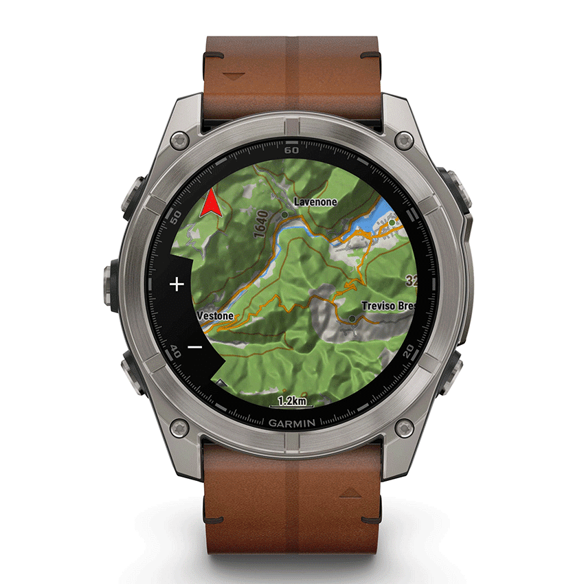 שעון ספורט fēnix® 8 – 51mm AMOLED Sapphire TITANIUM