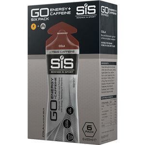 SIS GO Energy + Caffeine Gel (6 x 60ml)